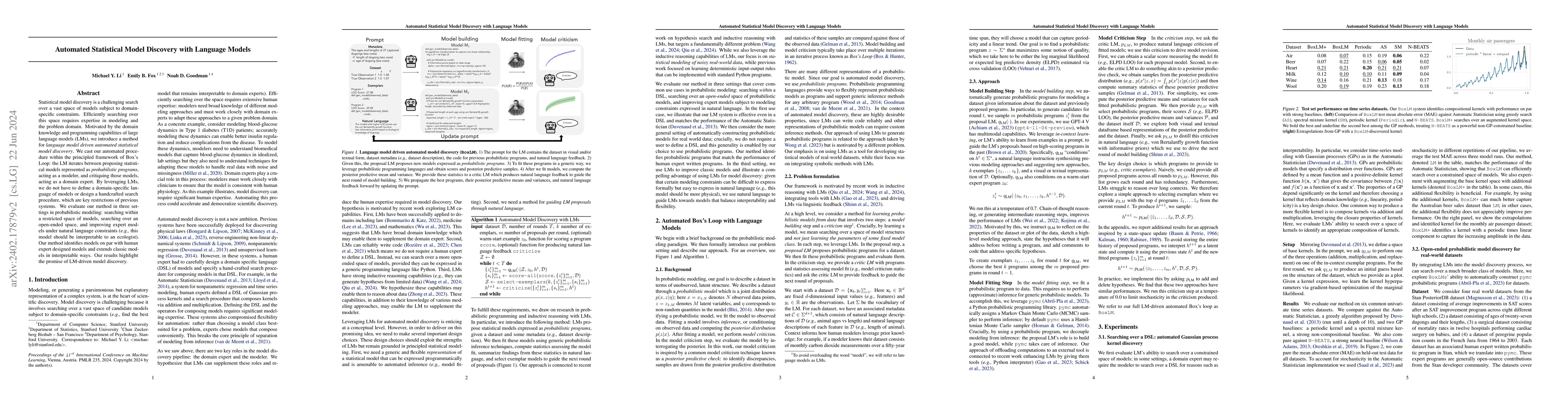 Thumbnail for Automated Statistical Model Discovery with Language Models