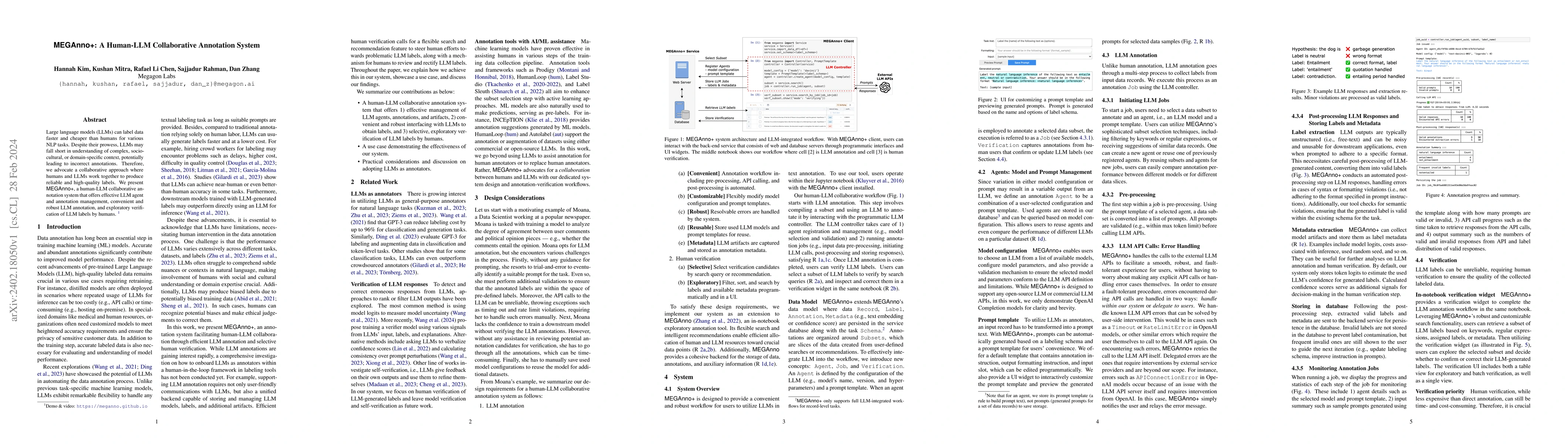Thumbnail for MEGAnno+: A Human-LLM Collaborative Annotation System