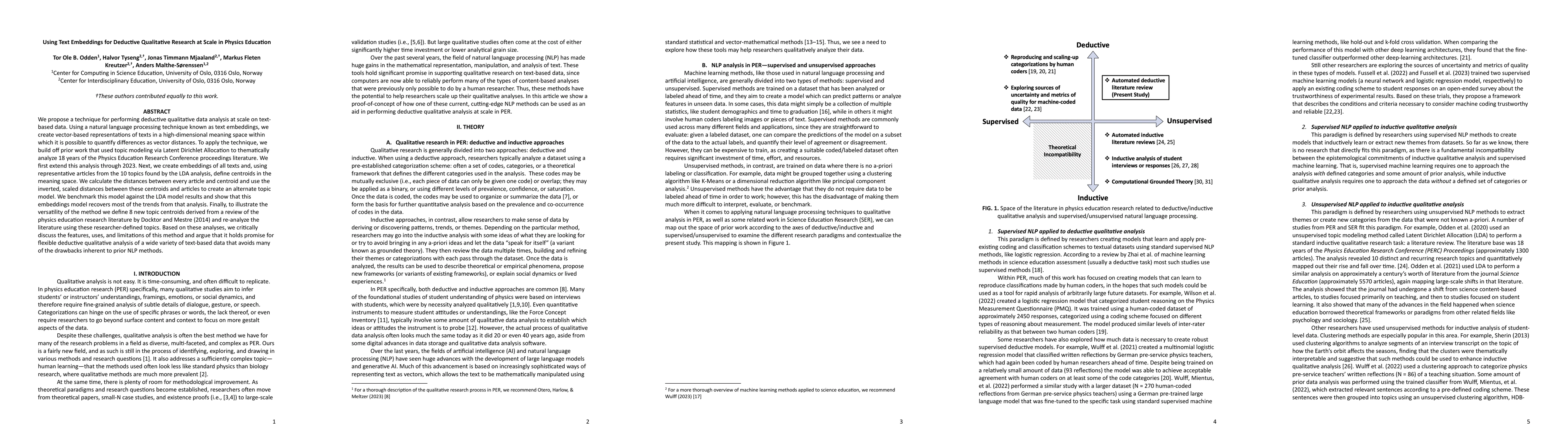 Thumbnail for Using Text Embeddings for Deductive Qualitative Research at Scale in
  Physics Education
