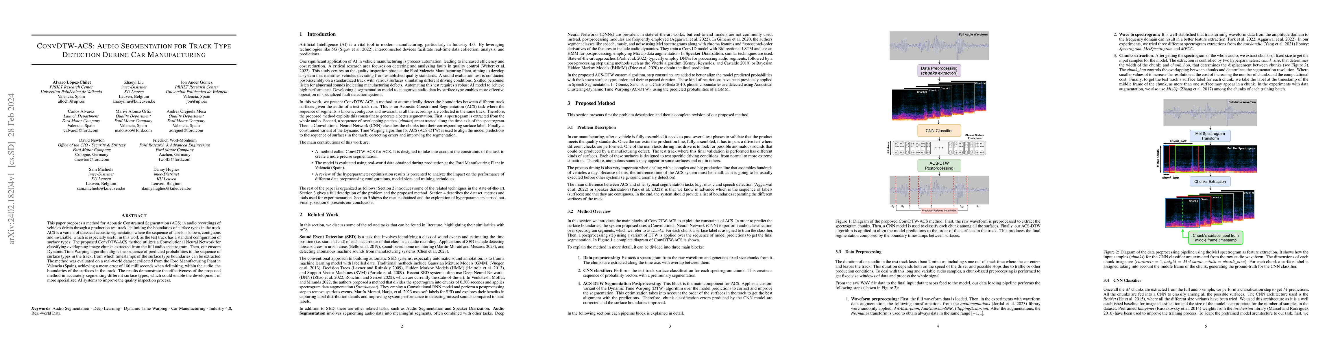 Thumbnail for ConvDTW-ACS: Audio Segmentation for Track Type Detection During Car
  Manufacturing