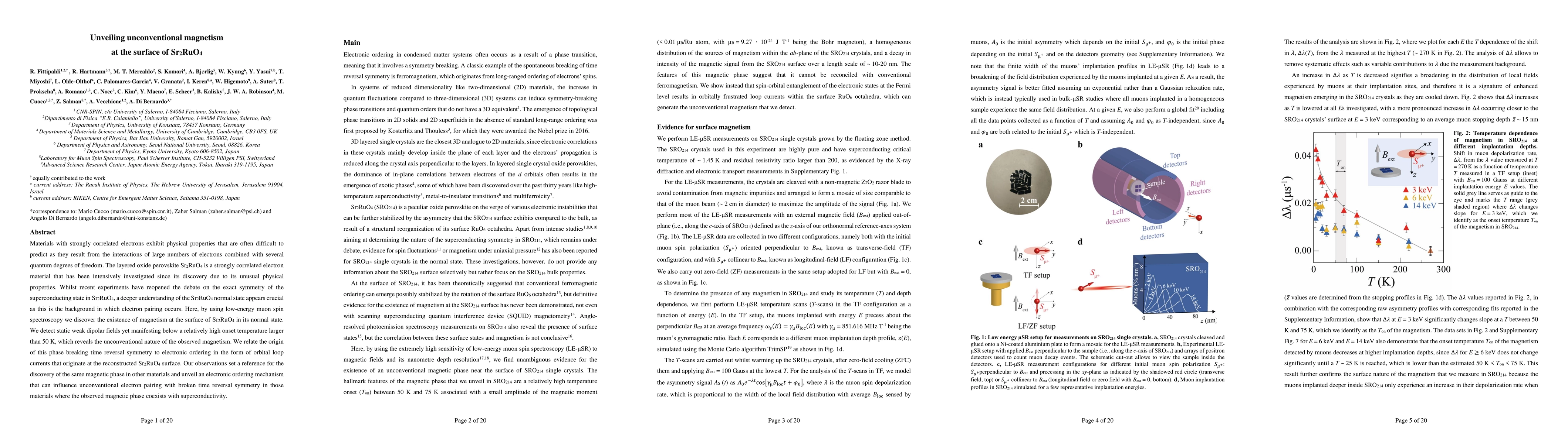 Thumbnail for Unveiling unconventional magnetism at the surface of Sr$_2$RuO$_4$