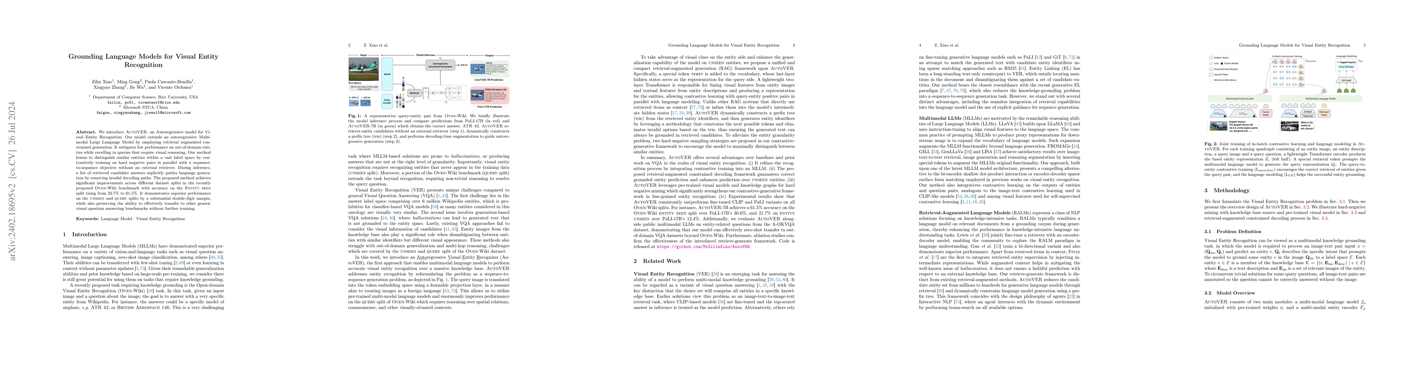 Thumbnail for Grounding Language Models for Visual Entity Recognition