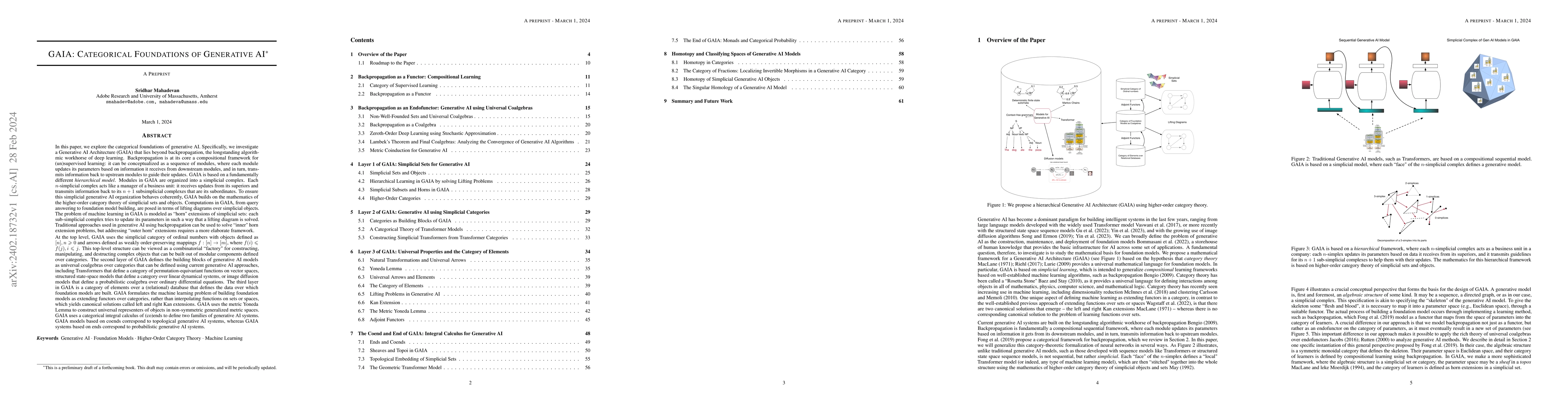 Thumbnail for GAIA: Categorical Foundations of Generative AI