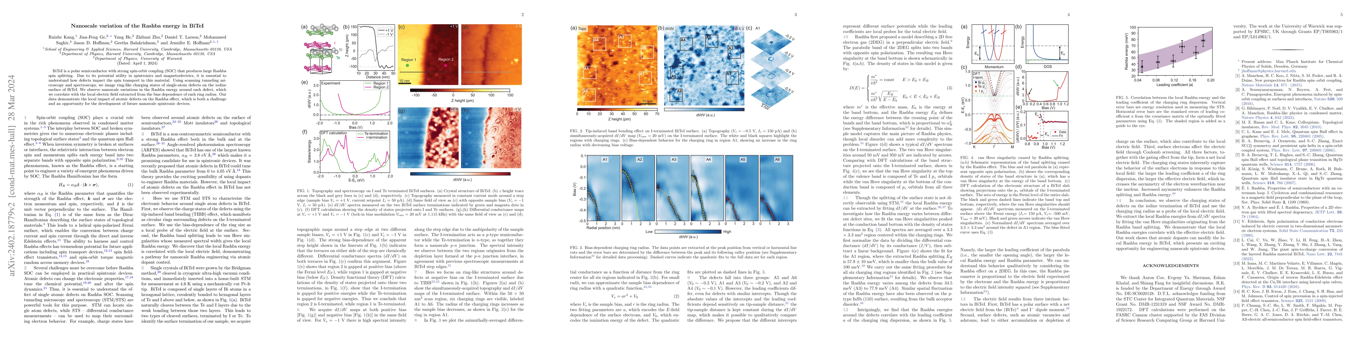 Thumbnail for Nanoscale variation of the Rashba energy in BiTeI
