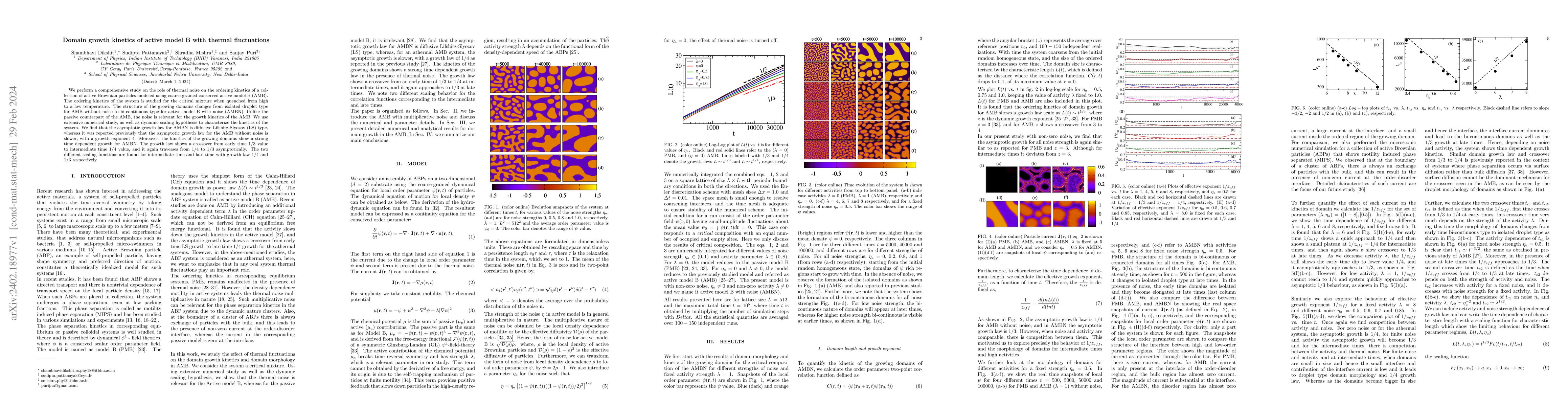 Thumbnail for Domain growth kinetics of active model B with thermal fluctuations