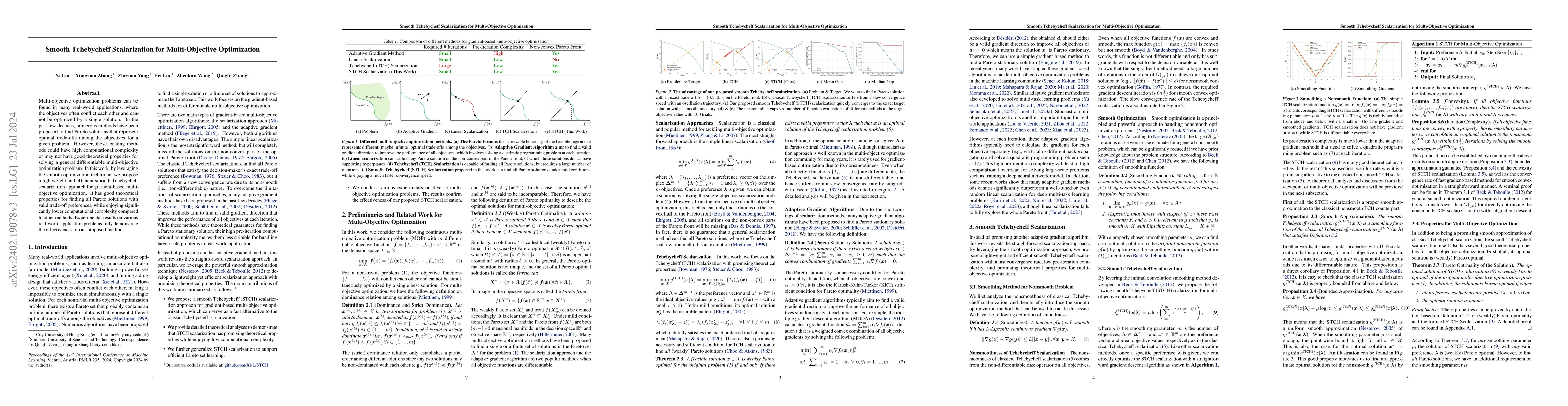 Thumbnail for Smooth Tchebycheff Scalarization for Multi-Objective Optimization
