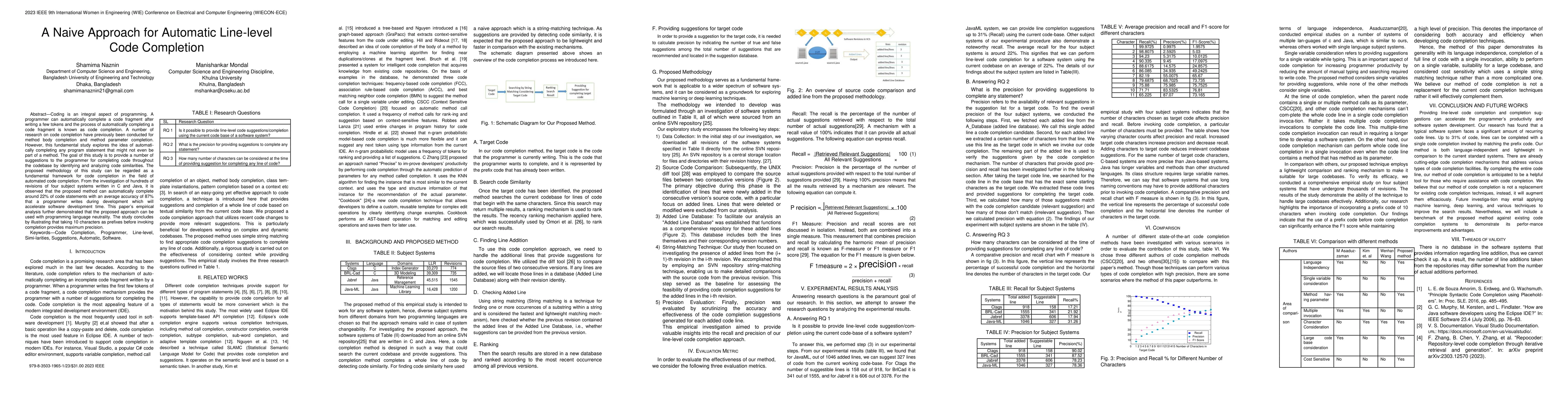 Thumbnail for A Naive Approach for Automatic Line-level Code Completion