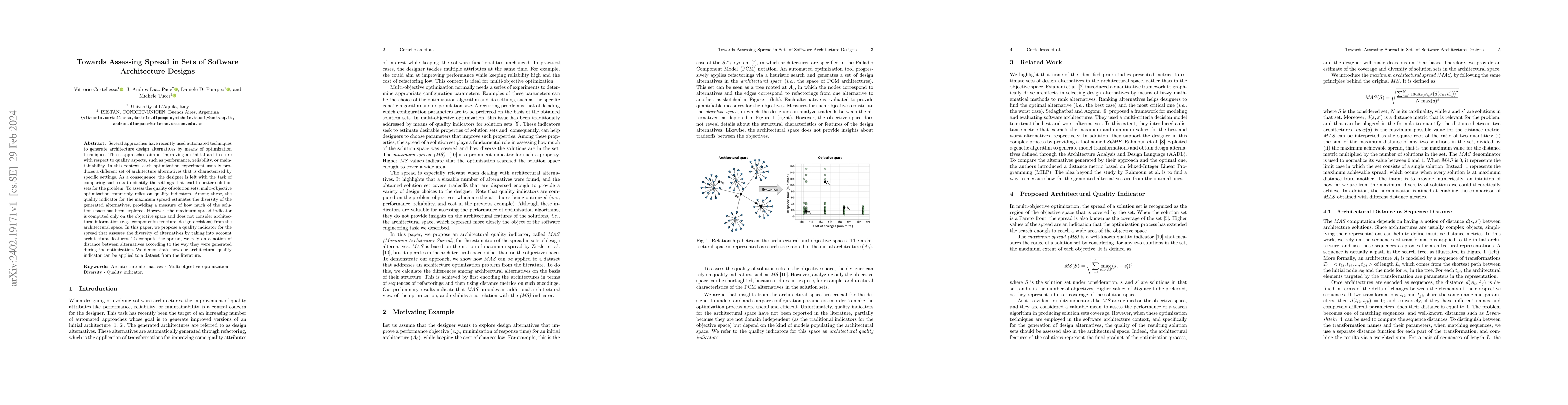 Thumbnail for Towards Assessing Spread in Sets of Software Architecture Designs
