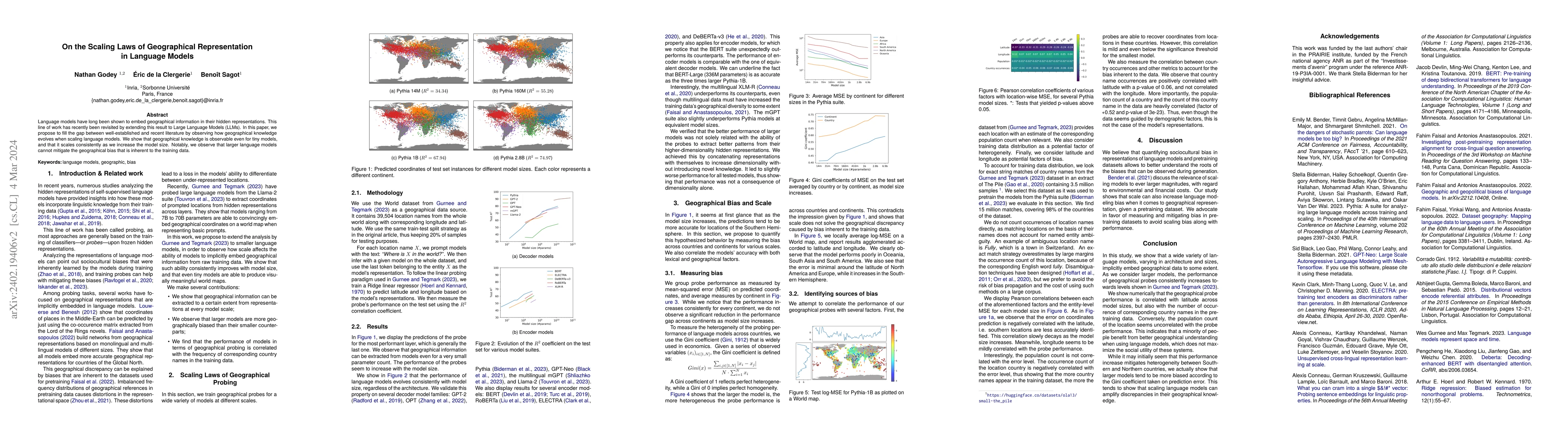 Thumbnail for On the Scaling Laws of Geographical Representation in Language Models