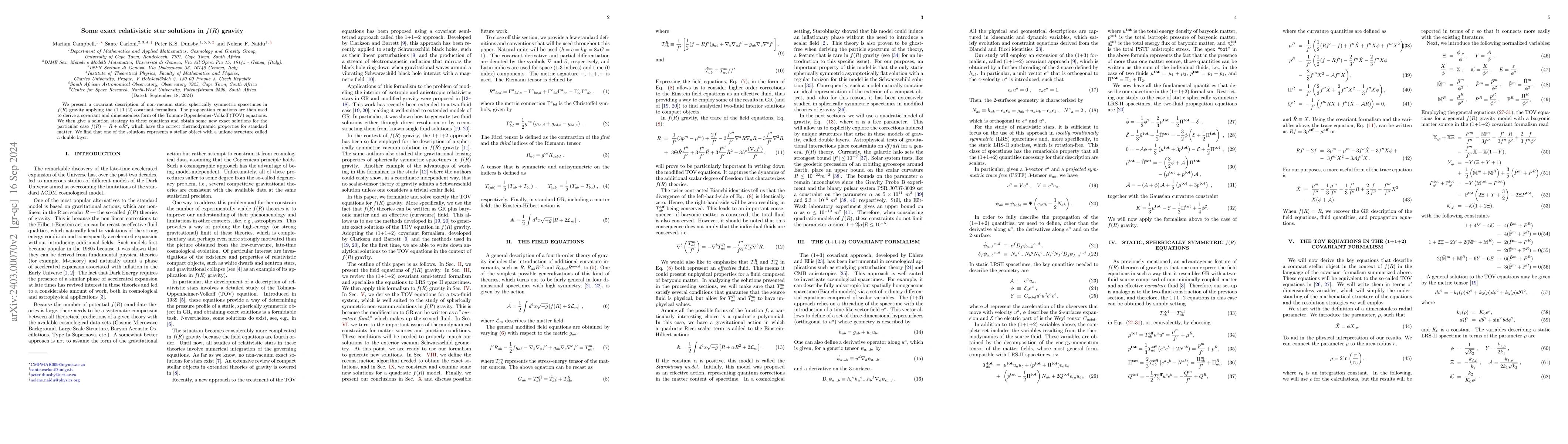 Thumbnail for Reconstructing exact solutions to relativistic stars in $f(R)$ gravity
