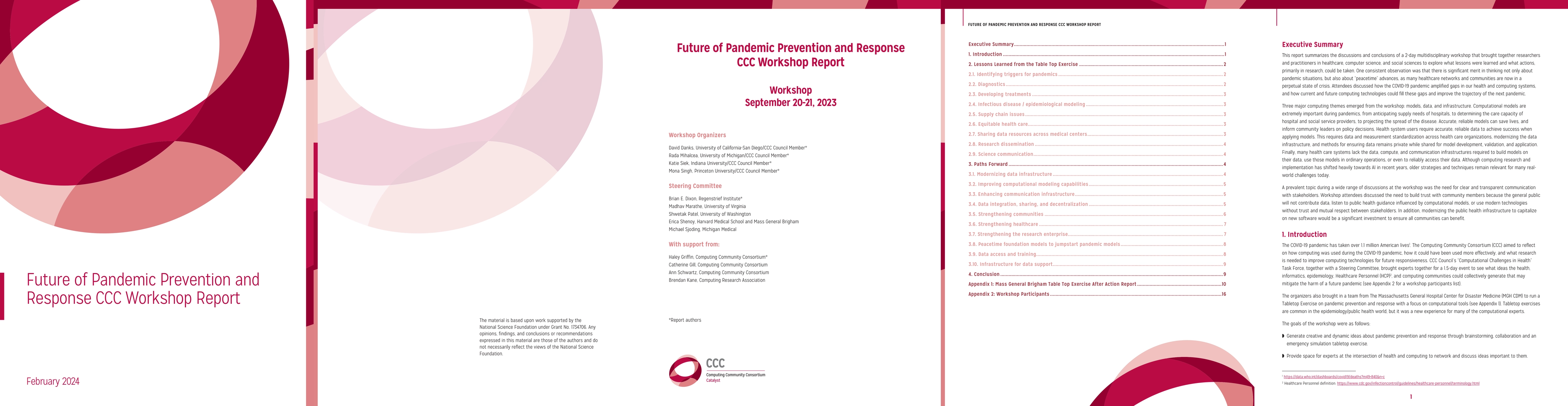 Thumbnail for Future of Pandemic Prevention and Response CCC Workshop Report