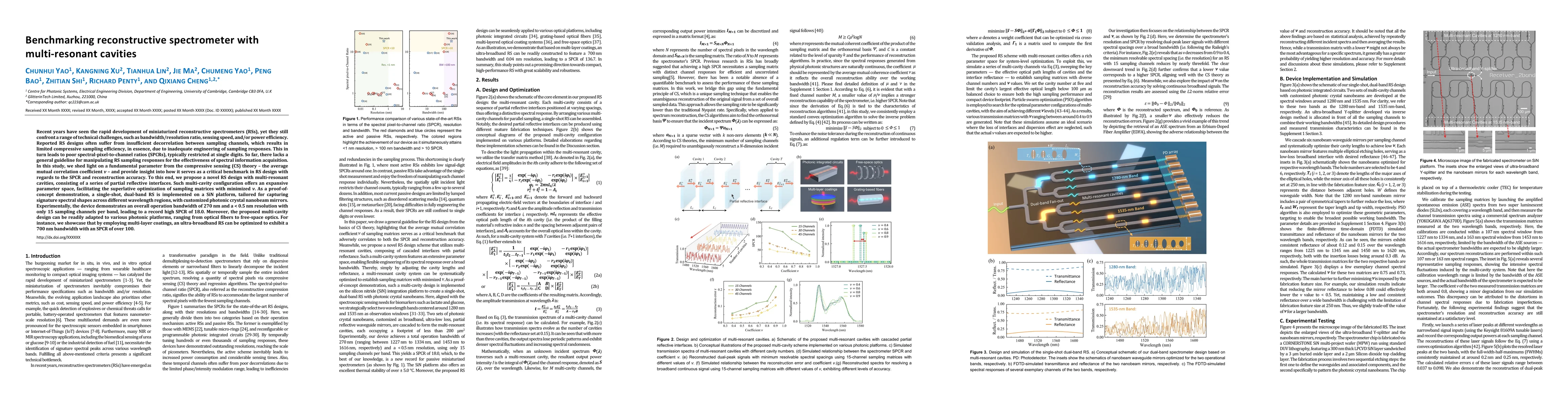 Thumbnail for Benchmarking reconstructive spectrometer with multi-resonant cavities