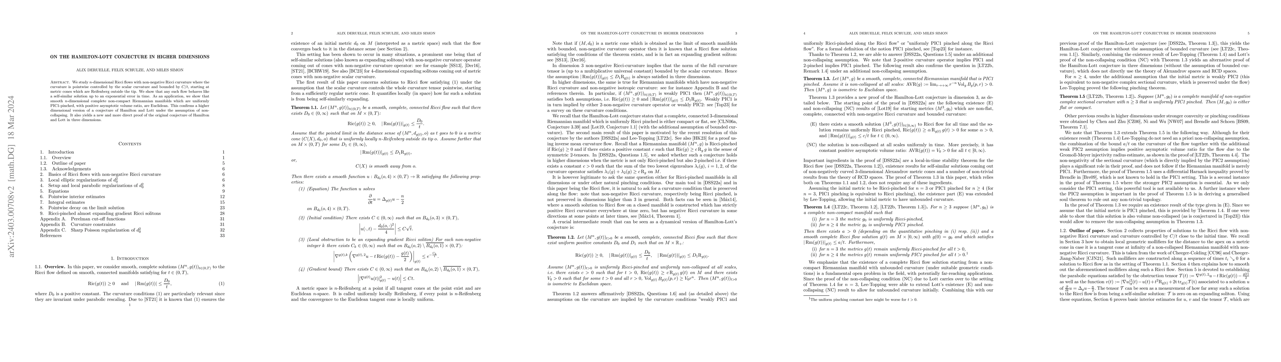 Thumbnail for On the Hamilton-Lott conjecture in higher dimensions