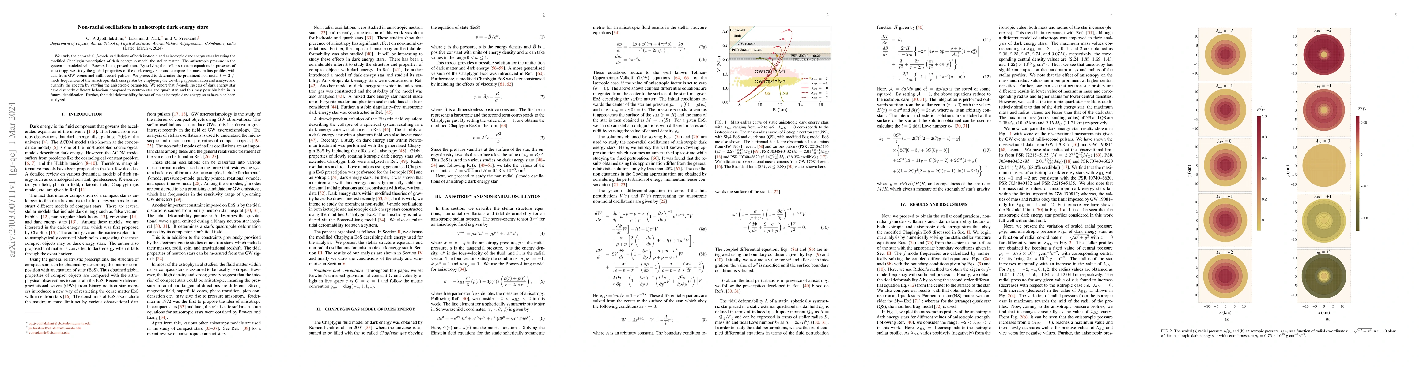 Thumbnail for Non-radial oscillations in anisotropic dark energy stars