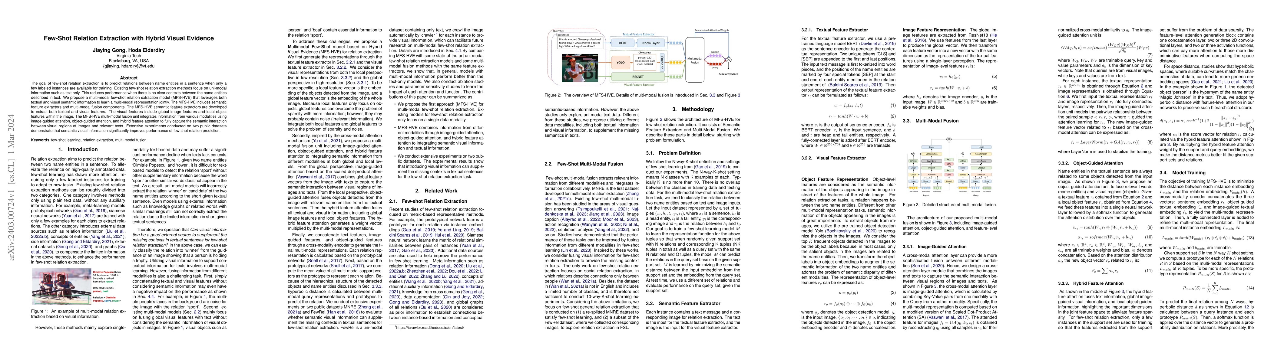 Thumbnail for Few-Shot Relation Extraction with Hybrid Visual Evidence