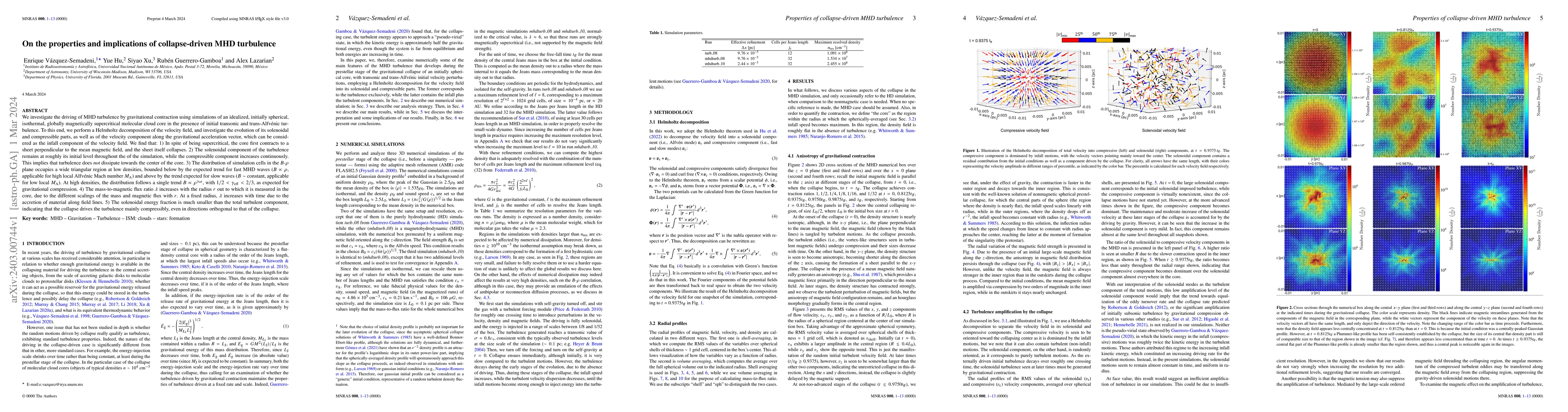 Thumbnail for On the properties and implications of collapse-driven MHD turbulence