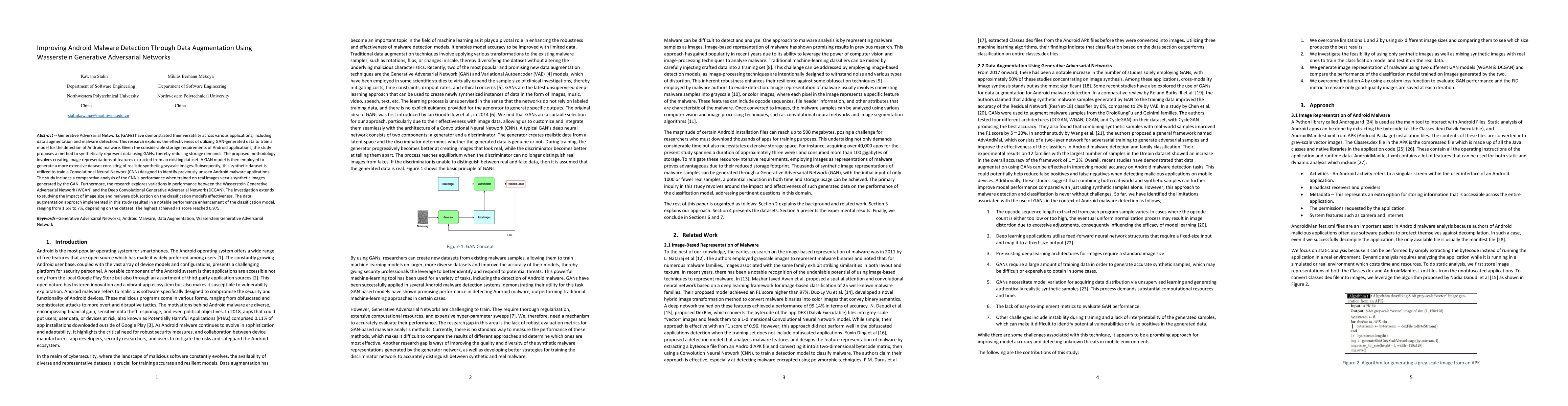 Thumbnail for Improving Android Malware Detection Through Data Augmentation Using
  Wasserstein Generative Adversarial Networks