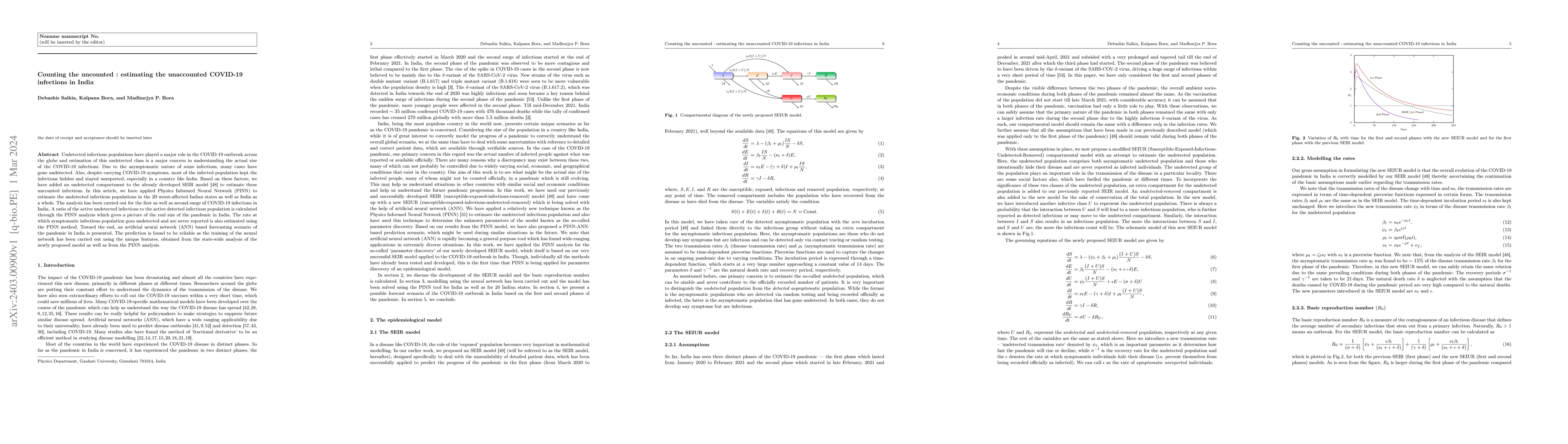 Thumbnail for Counting the uncounted : estimating the unaccounted COVID-19 infections
  in India