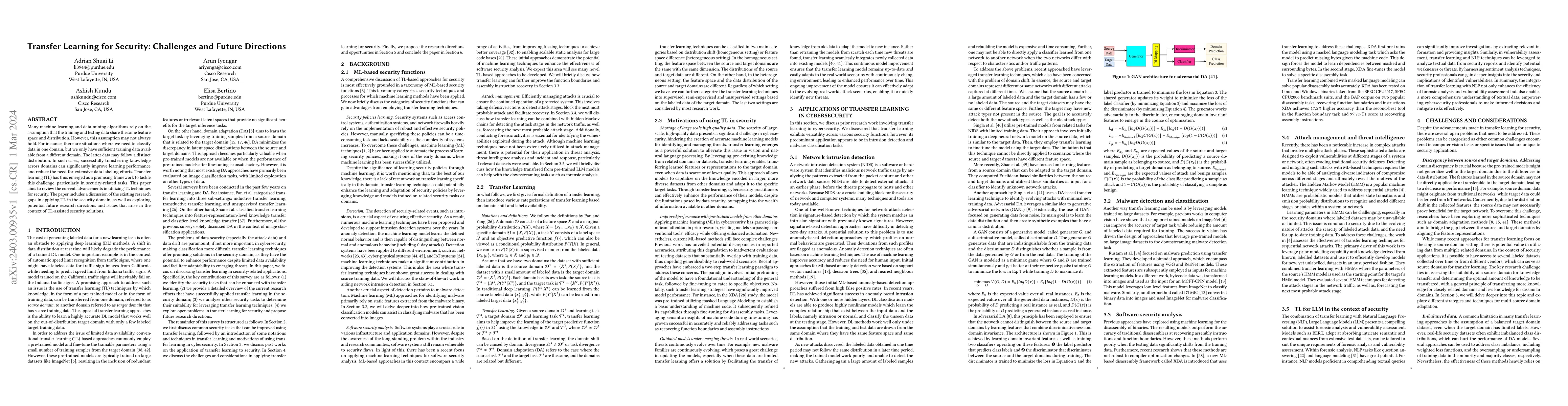 Thumbnail for Transfer Learning for Security: Challenges and Future Directions