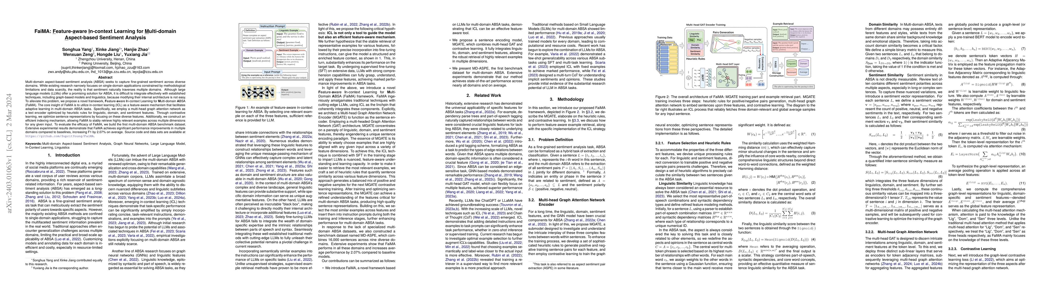 Thumbnail for FaiMA: Feature-aware In-context Learning for Multi-domain Aspect-based
  Sentiment Analysis