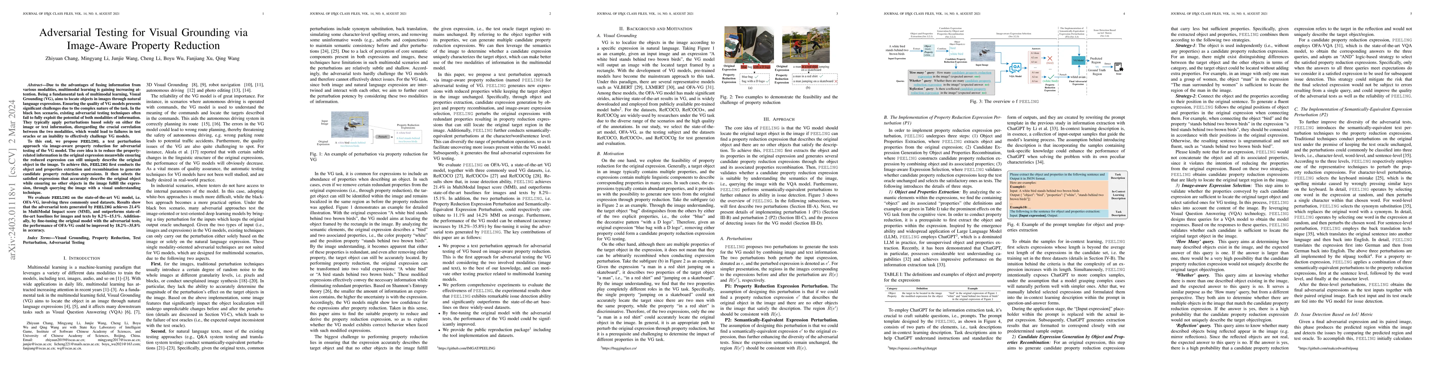 Thumbnail for Adversarial Testing for Visual Grounding via Image-Aware Property
  Reduction