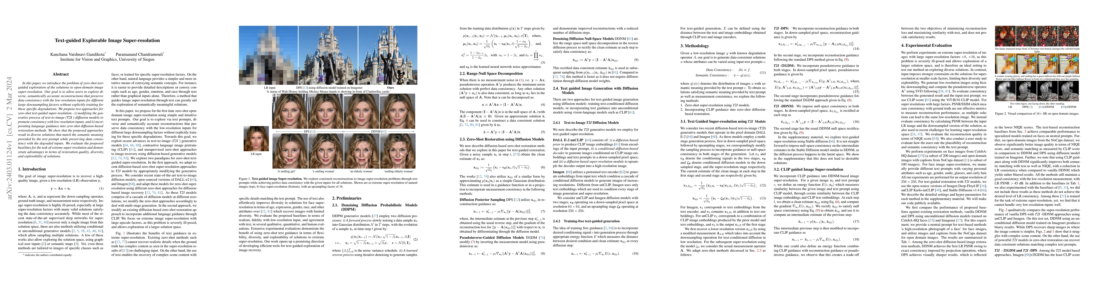 Thumbnail for Text-guided Explorable Image Super-resolution