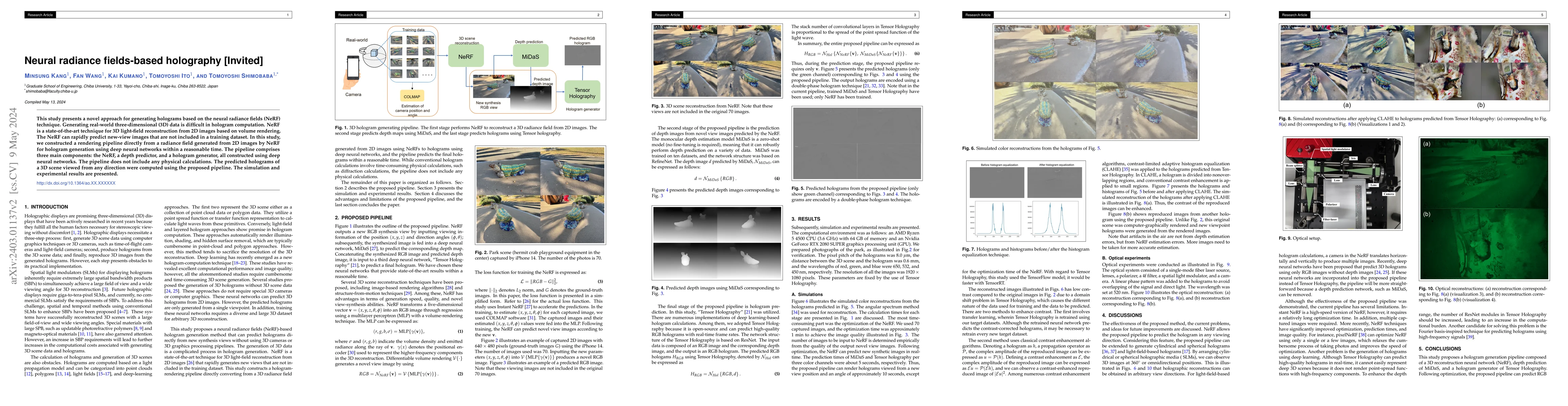 Thumbnail for Neural radiance fields-based holography [Invited]