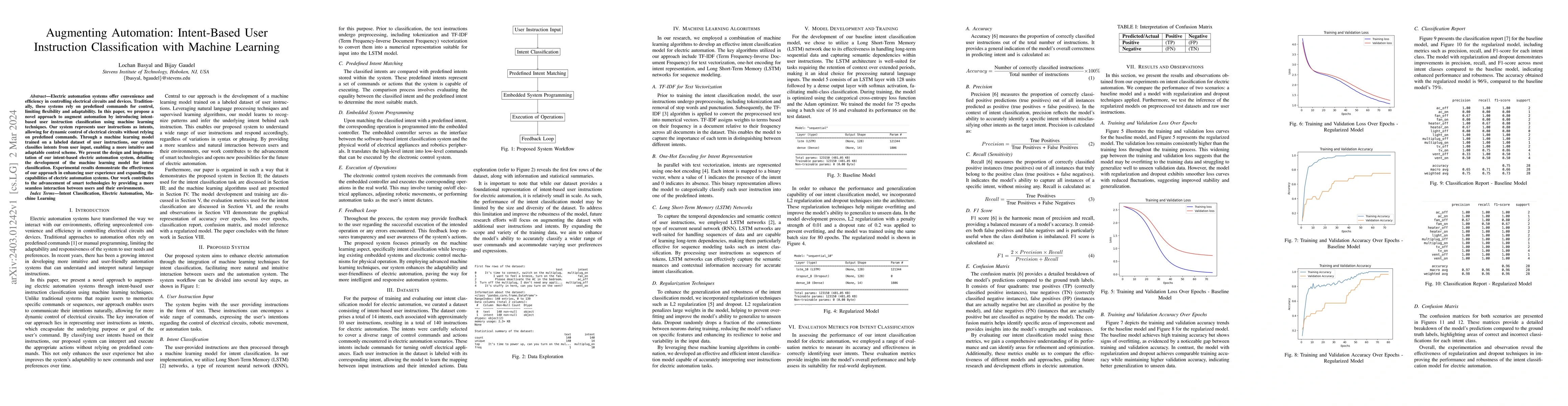 Thumbnail for Augmenting Automation: Intent-Based User Instruction Classification with
  Machine Learning