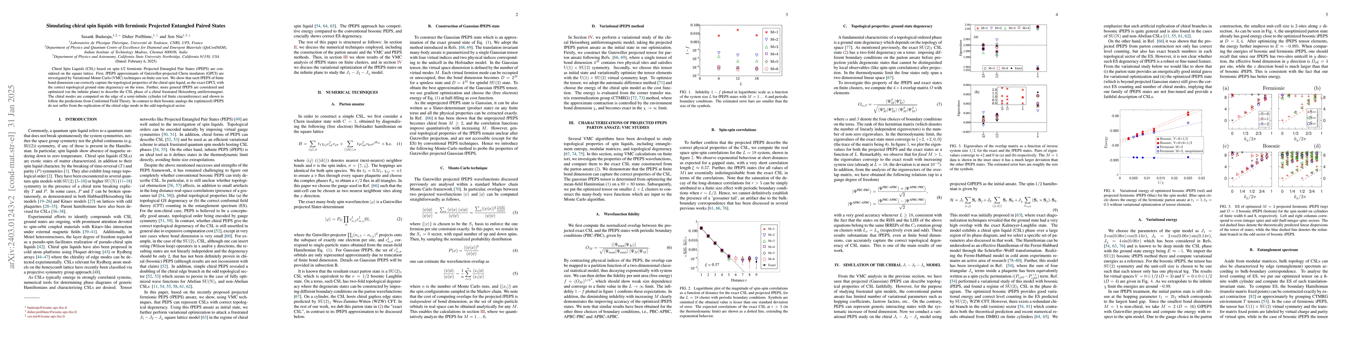 Thumbnail for Simulating chiral spin liquids with fermionic Projected Entangled Paired
  States