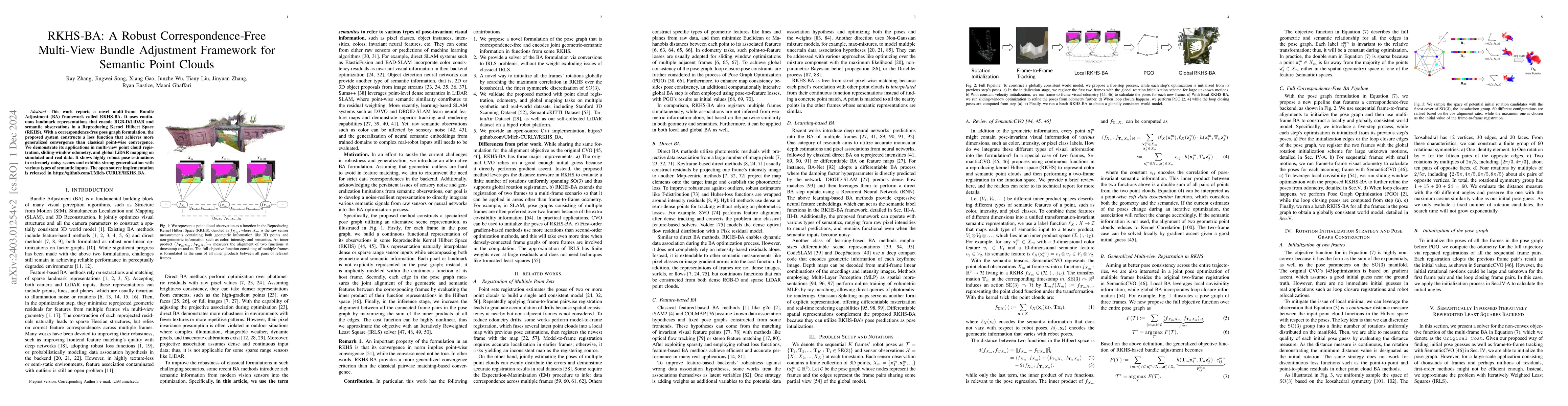 Thumbnail for RKHS-BA: A Semantic Correspondence-Free Multi-View Registration
  Framework with Global Tracking