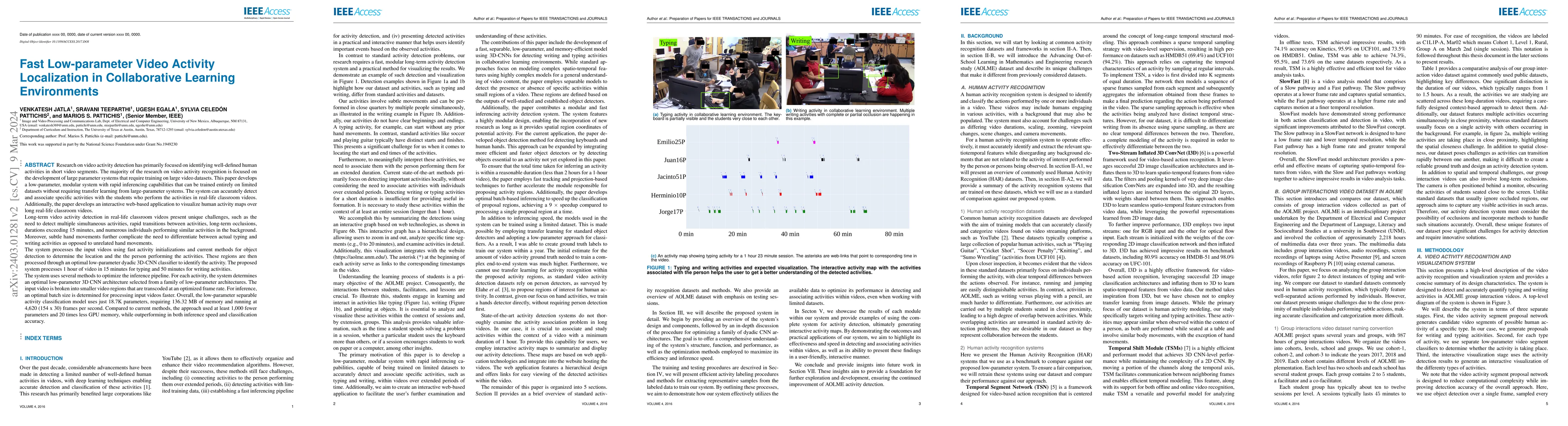 Thumbnail for Fast Low-parameter Video Activity Localization in Collaborative Learning
  Environments