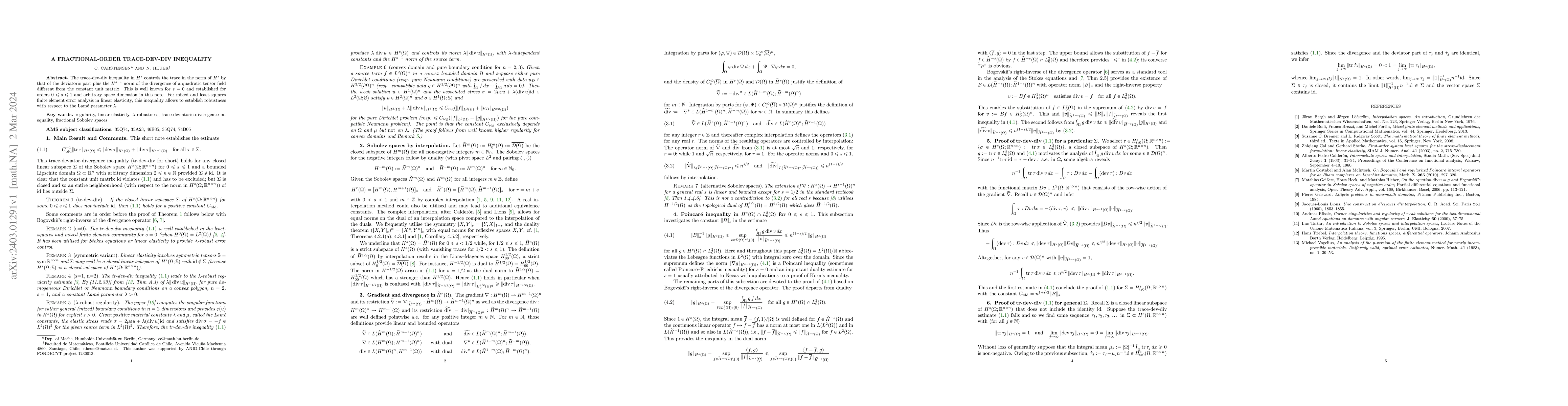 Thumbnail for A fractional-order trace-dev-div inequality