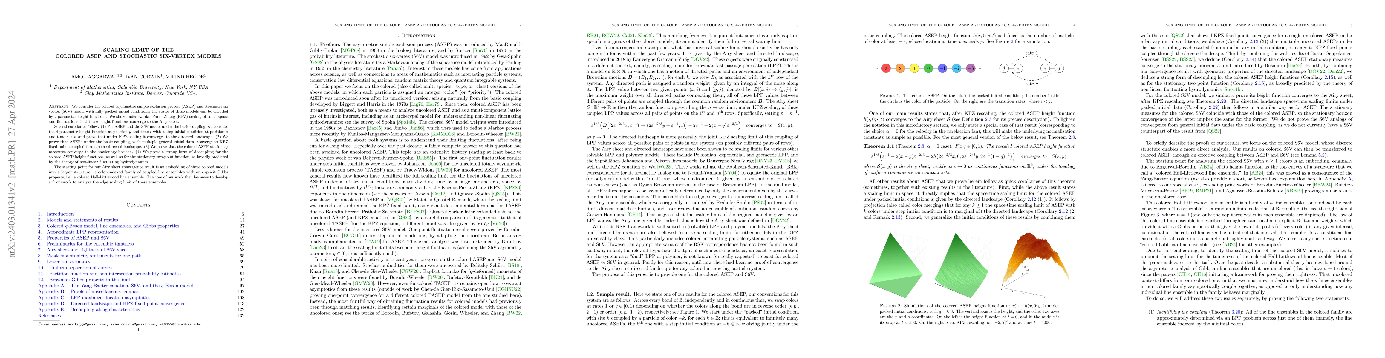 Thumbnail for Scaling limit of the colored ASEP and stochastic six-vertex models