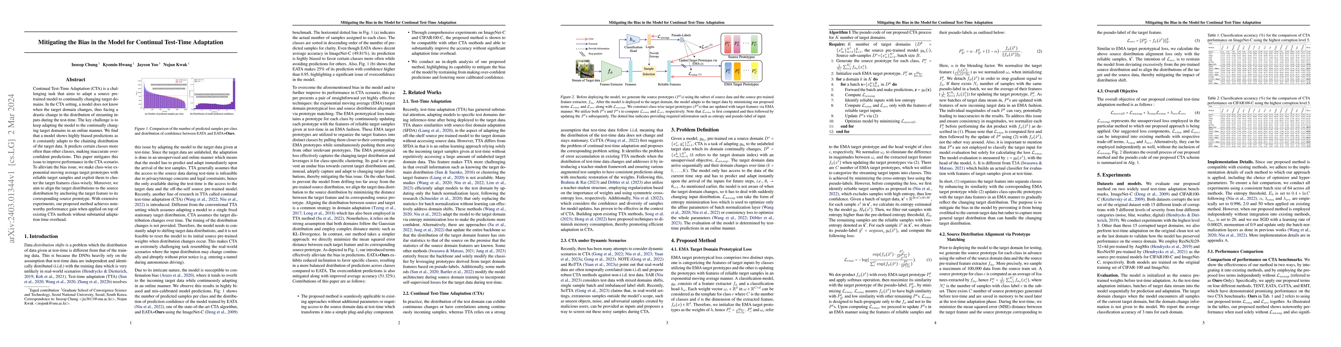 Thumbnail for Mitigating the Bias in the Model for Continual Test-Time Adaptation