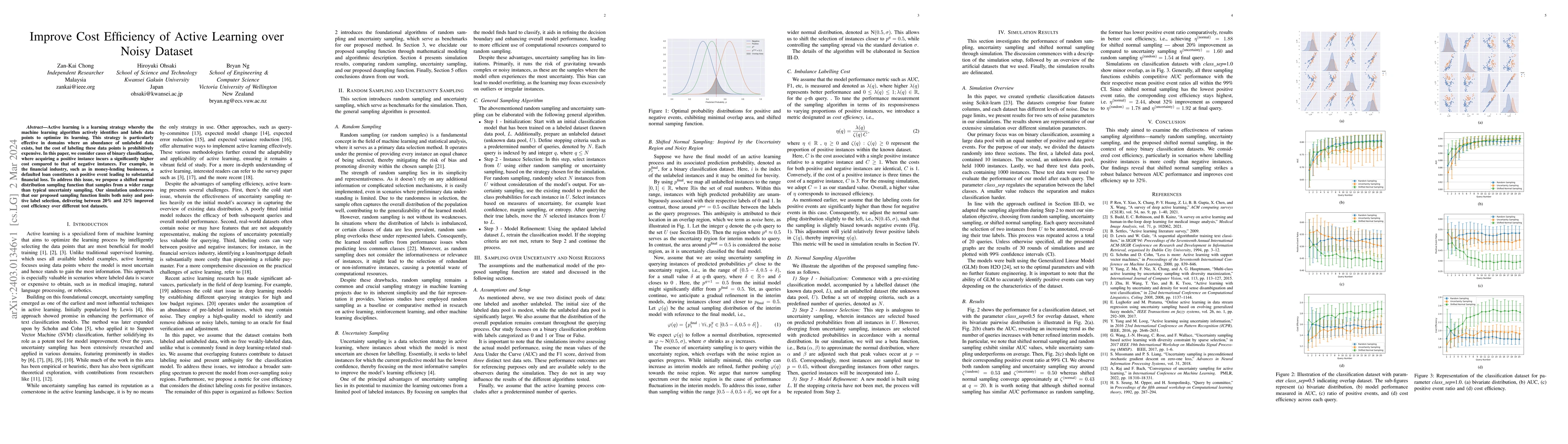 Thumbnail for Improve Cost Efficiency of Active Learning over Noisy Dataset