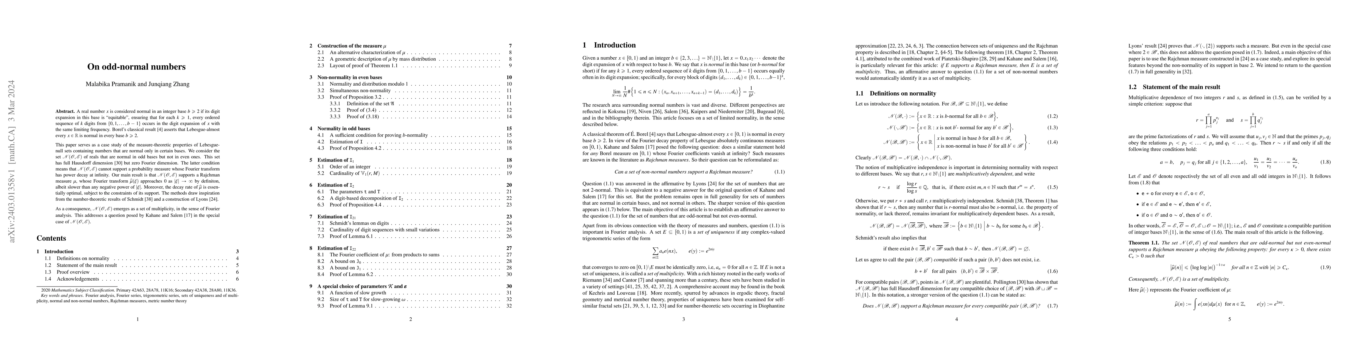 Thumbnail for On odd-normal numbers