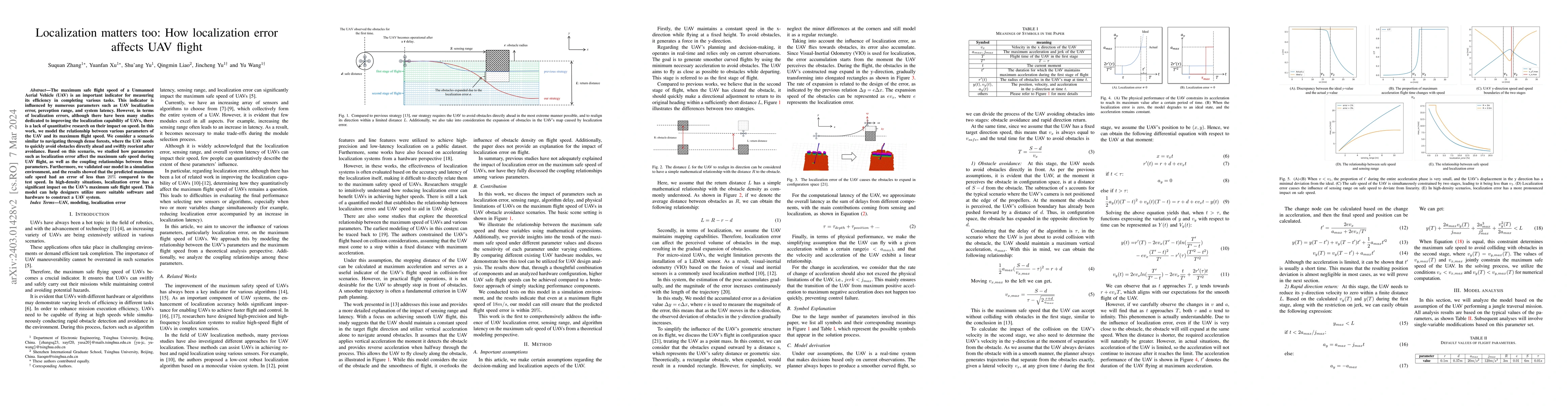 Thumbnail for Localization matters too: How localization error affects UAV flight