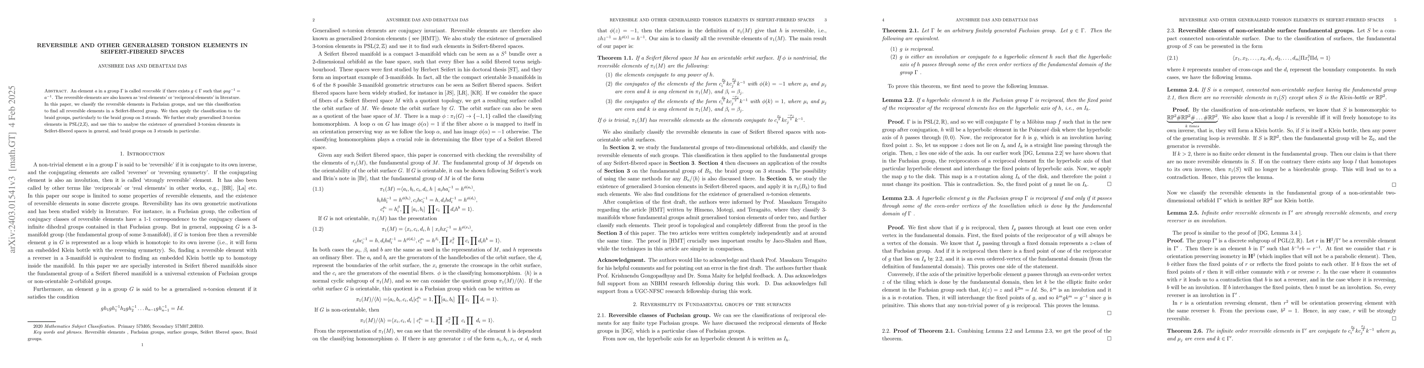 Thumbnail for Reversibility in the Seifert-fibered spaces