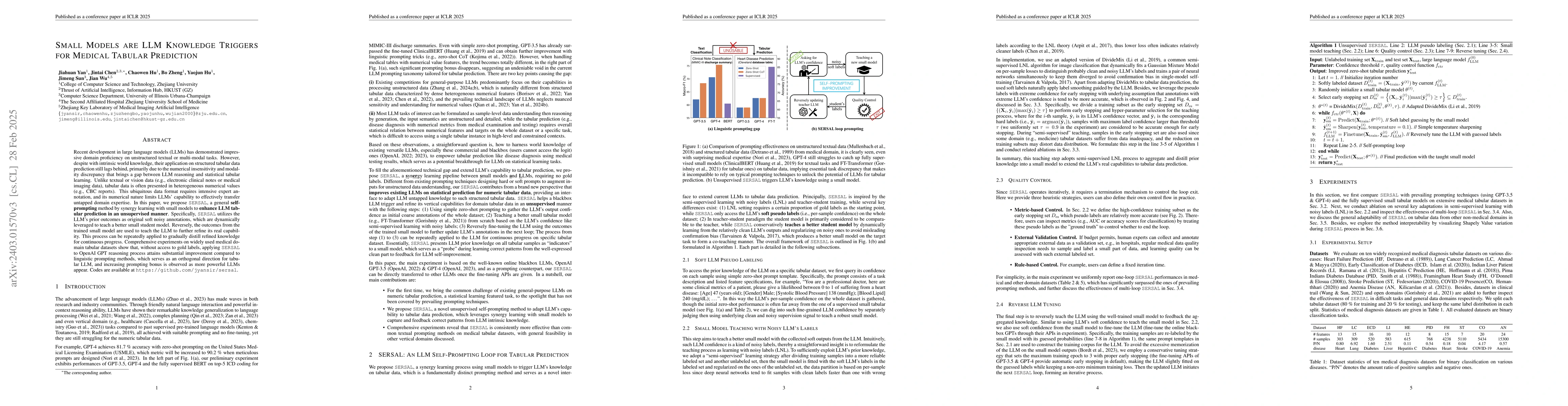 Thumbnail for SERVAL: Synergy Learning between Vertical Models and LLMs towards
  Oracle-Level Zero-shot Medical Prediction