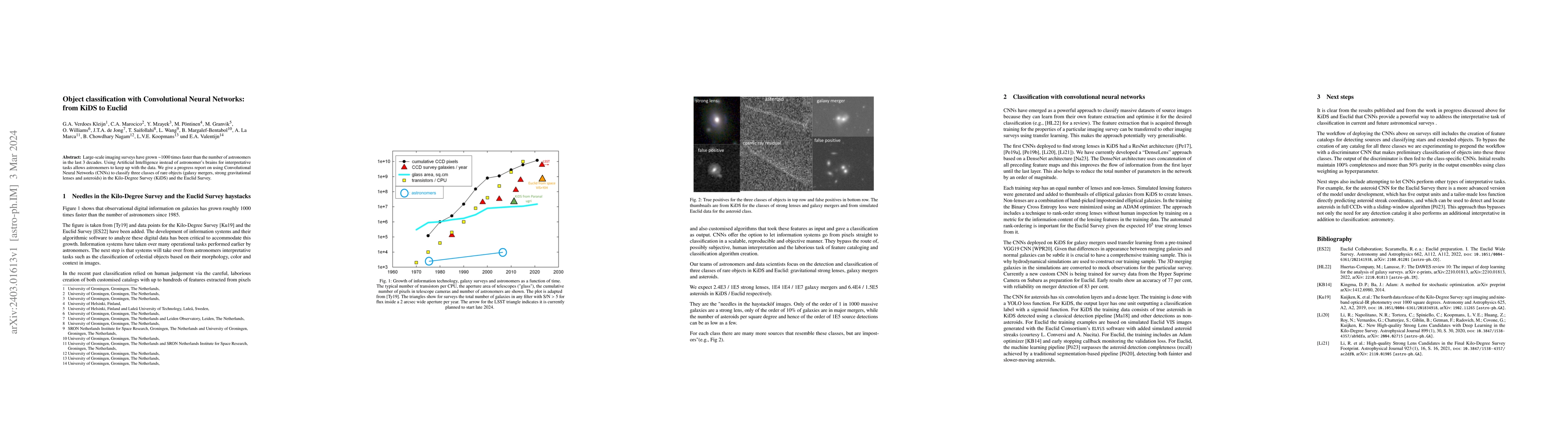 Thumbnail for Object classification with Convolutional Neural Networks: from KiDS to
  Euclid