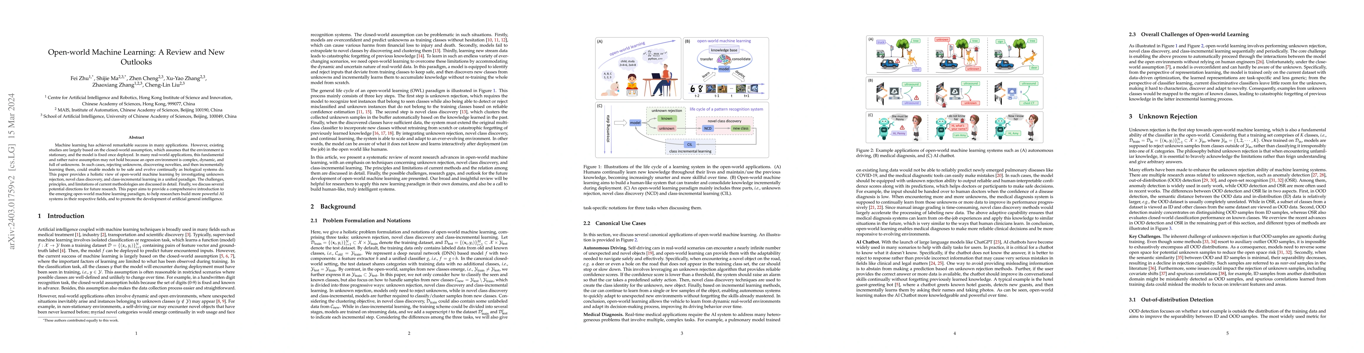 Thumbnail for Open-world Machine Learning: A Review and New Outlooks