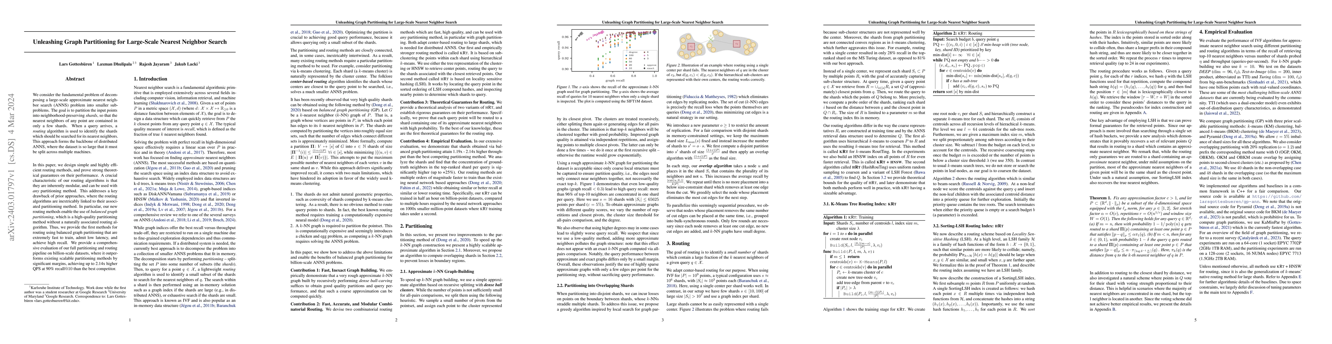 Thumbnail for Unleashing Graph Partitioning for Large-Scale Nearest Neighbor Search