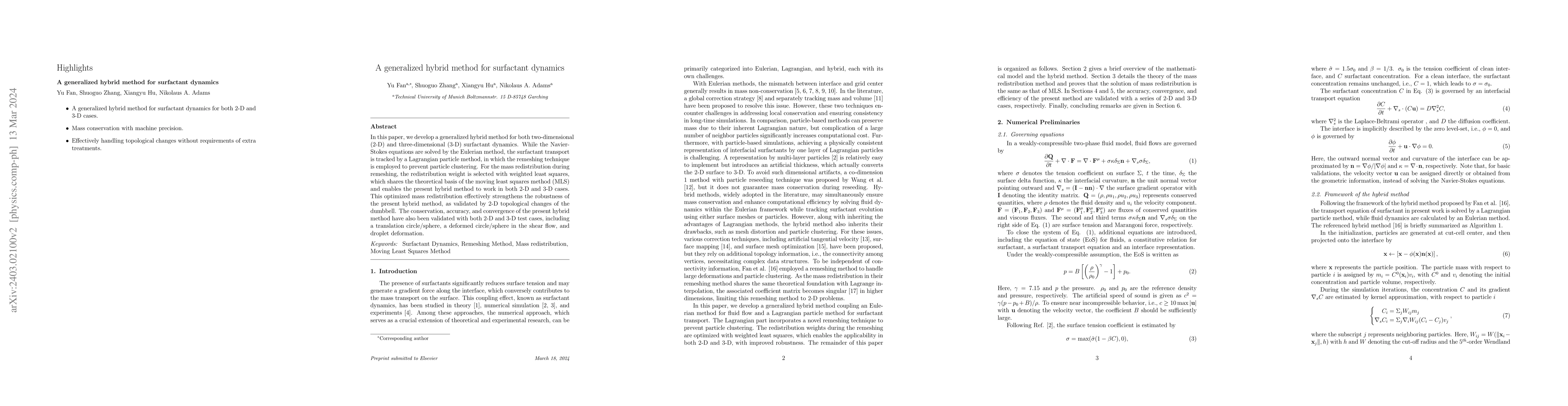 Thumbnail for A generalized hybrid method for surfactant dynamics