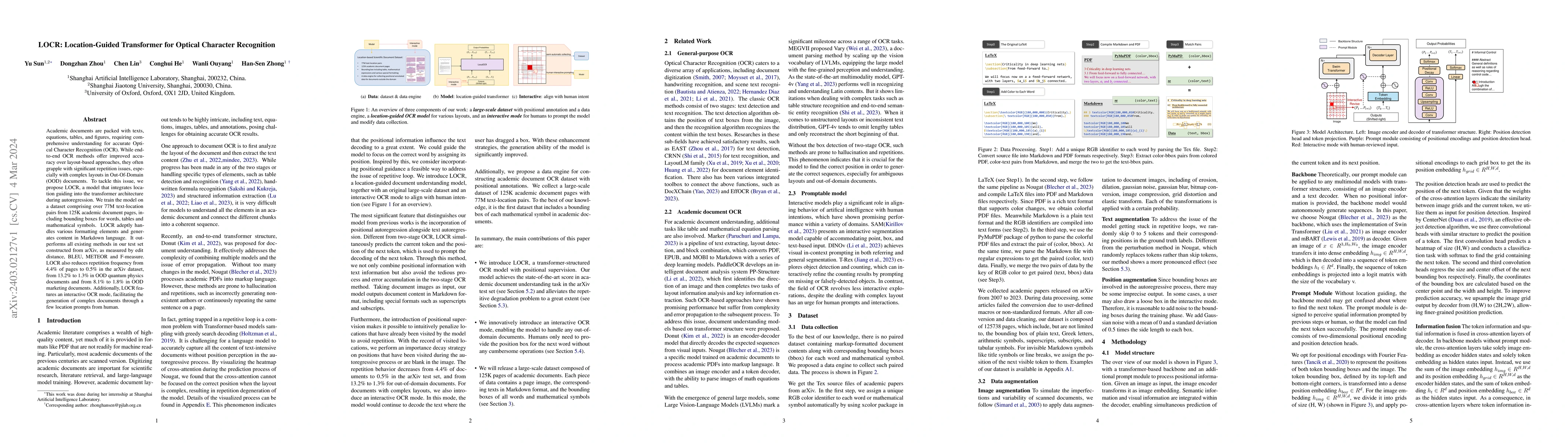 Thumbnail for LOCR: Location-Guided Transformer for Optical Character Recognition