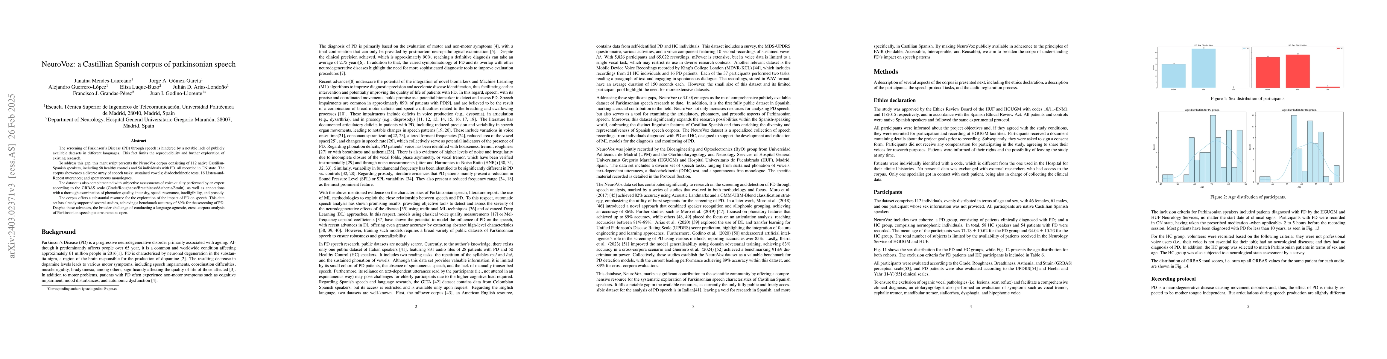 Thumbnail for NeuroVoz: a Castillian Spanish corpus of parkinsonian speech