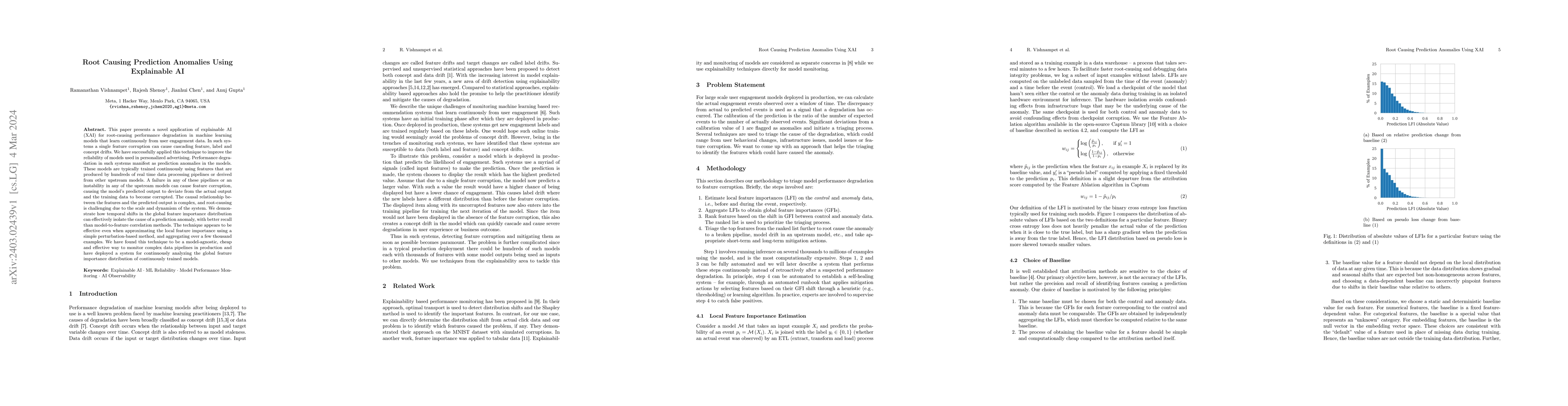 Thumbnail for Root Causing Prediction Anomalies Using Explainable AI
