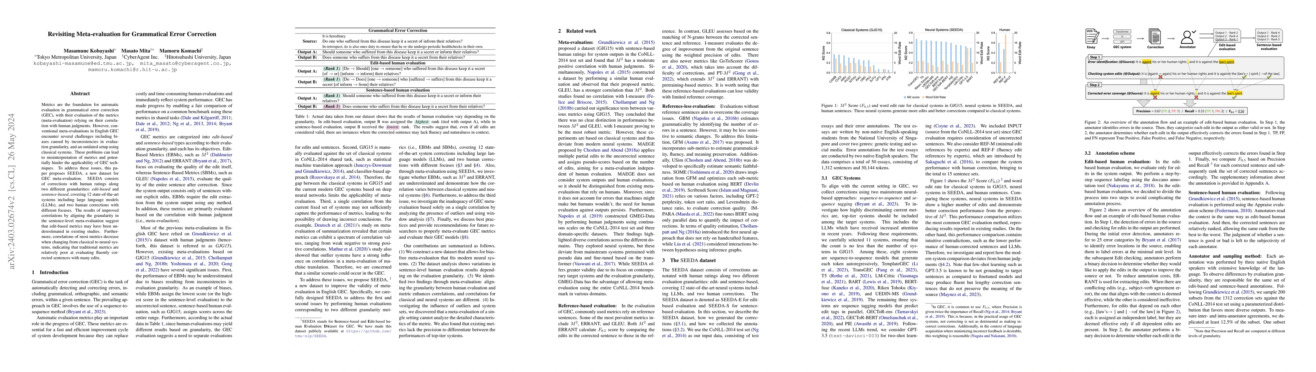 Thumbnail for Revisiting Meta-evaluation for Grammatical Error Correction
