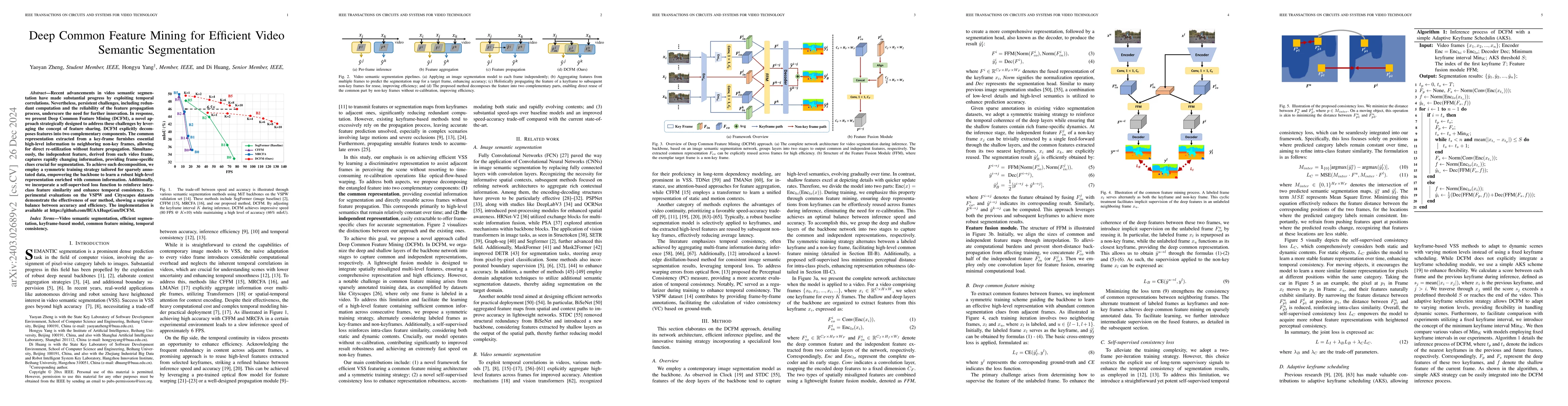 Thumbnail for Deep Common Feature Mining for Efficient Video Semantic Segmentation