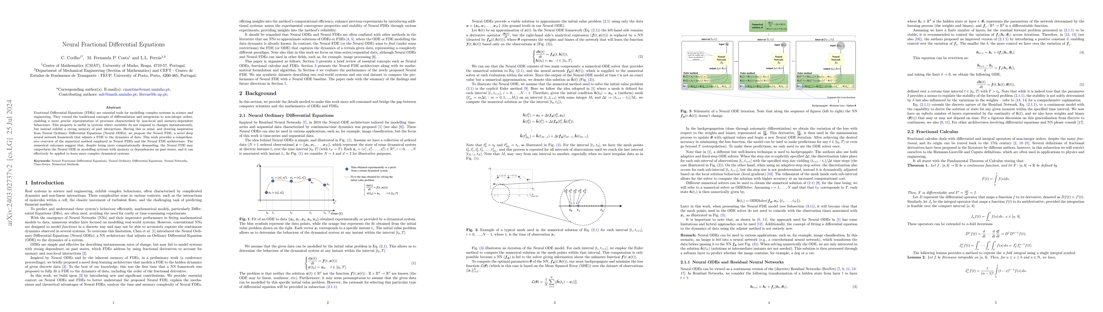 Thumbnail for Neural Fractional Differential Equations