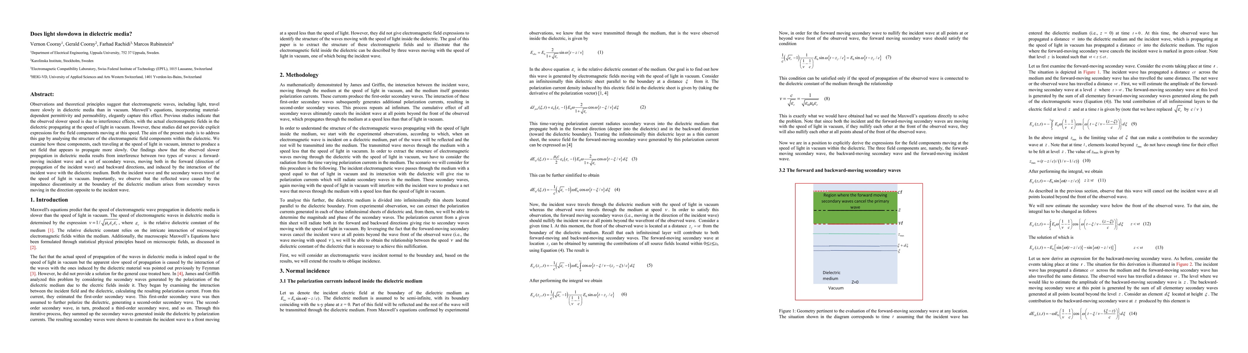 Thumbnail for Does light slowdown in dielectric media?